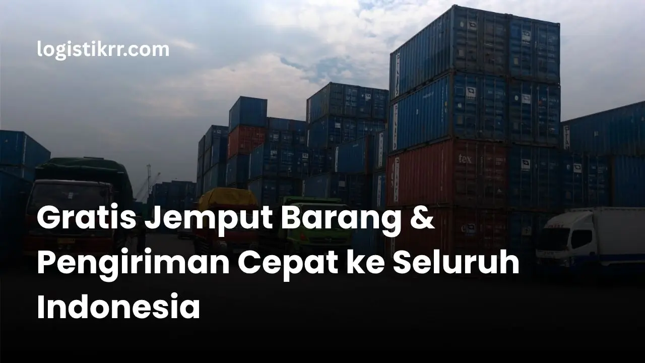Tim Logistik RR layanan gratis jemput barang di Sidoarjo