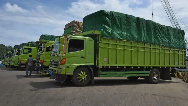 Peta rute ekspedisi favorit antara Jawa dan Kalimantan dengan berbagai pilihan transportasi